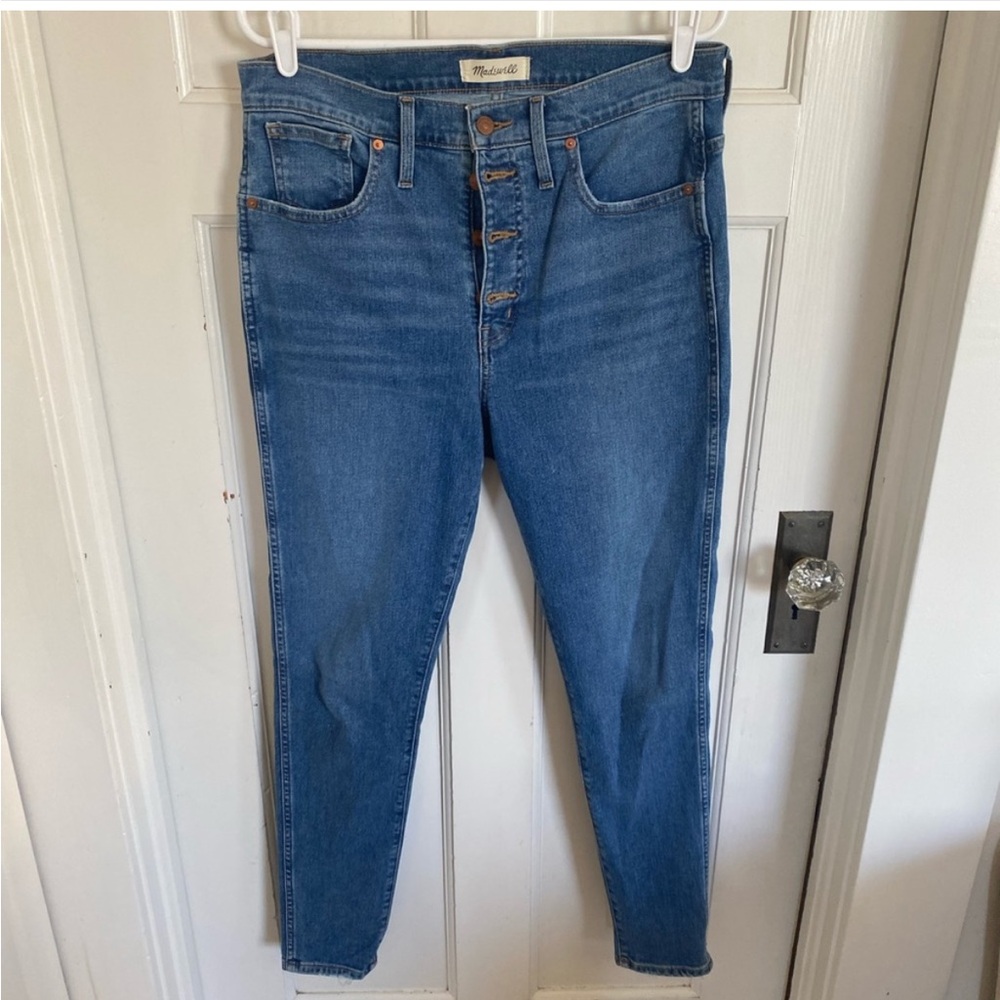 Madewell high rise skinny jeans size 31.